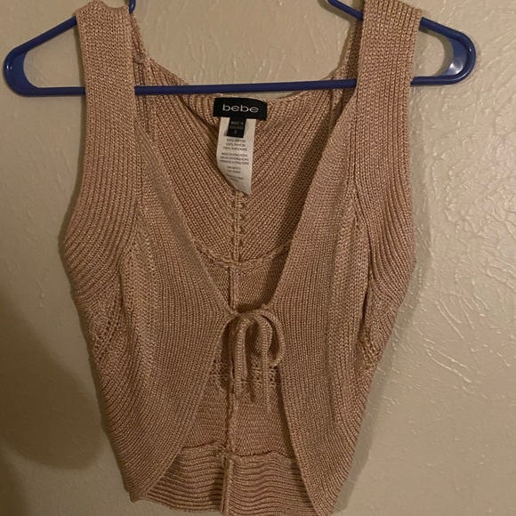 bebe Other - 🚫SOLD🚫 Pretty Bebe knitting Vest